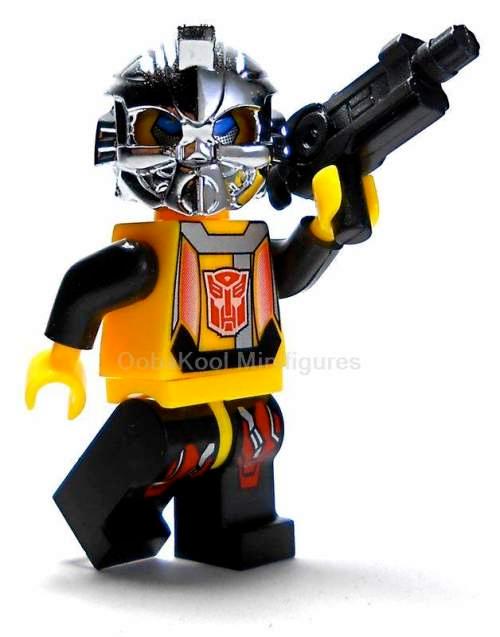 Lego transformers bumblebee discount minifigure